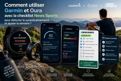 Comment utiliser garmin et oura avec la checklist news sports pour détecter le surentraînement et ajuster la semaine