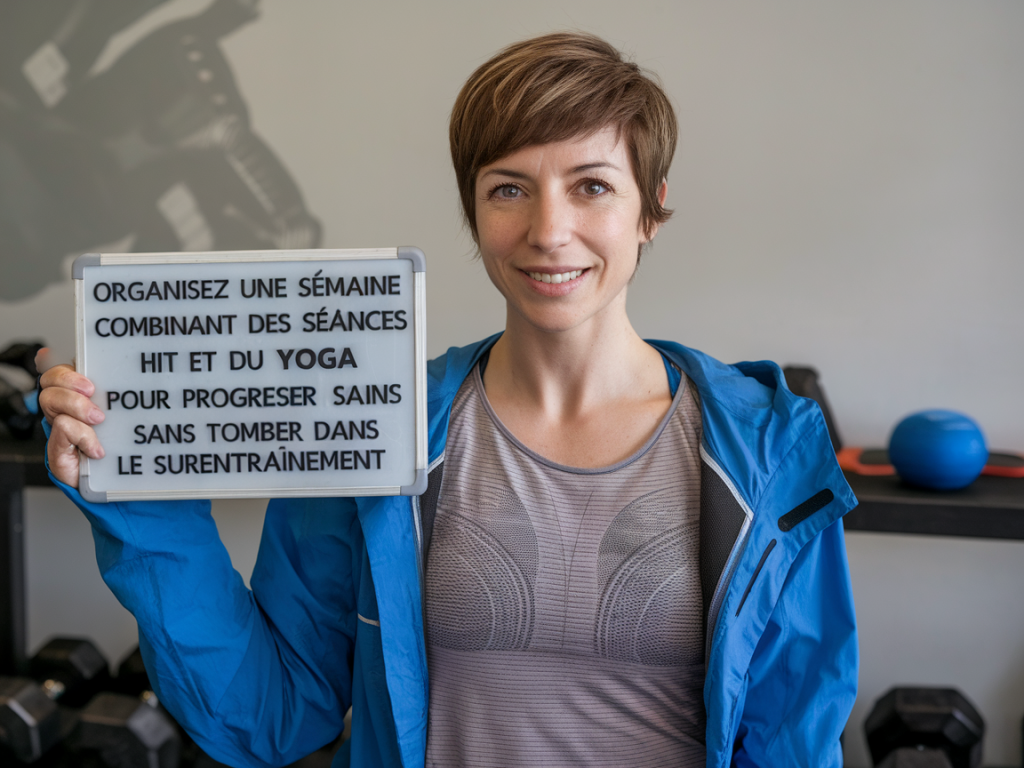 Comment organiser une semaine combinant séances HIIT et yoga pour progresser sans tomber dans le surentraînement