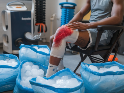 Routine post-match basket: cryothérapie, compression et étirements expliqués étape par étape